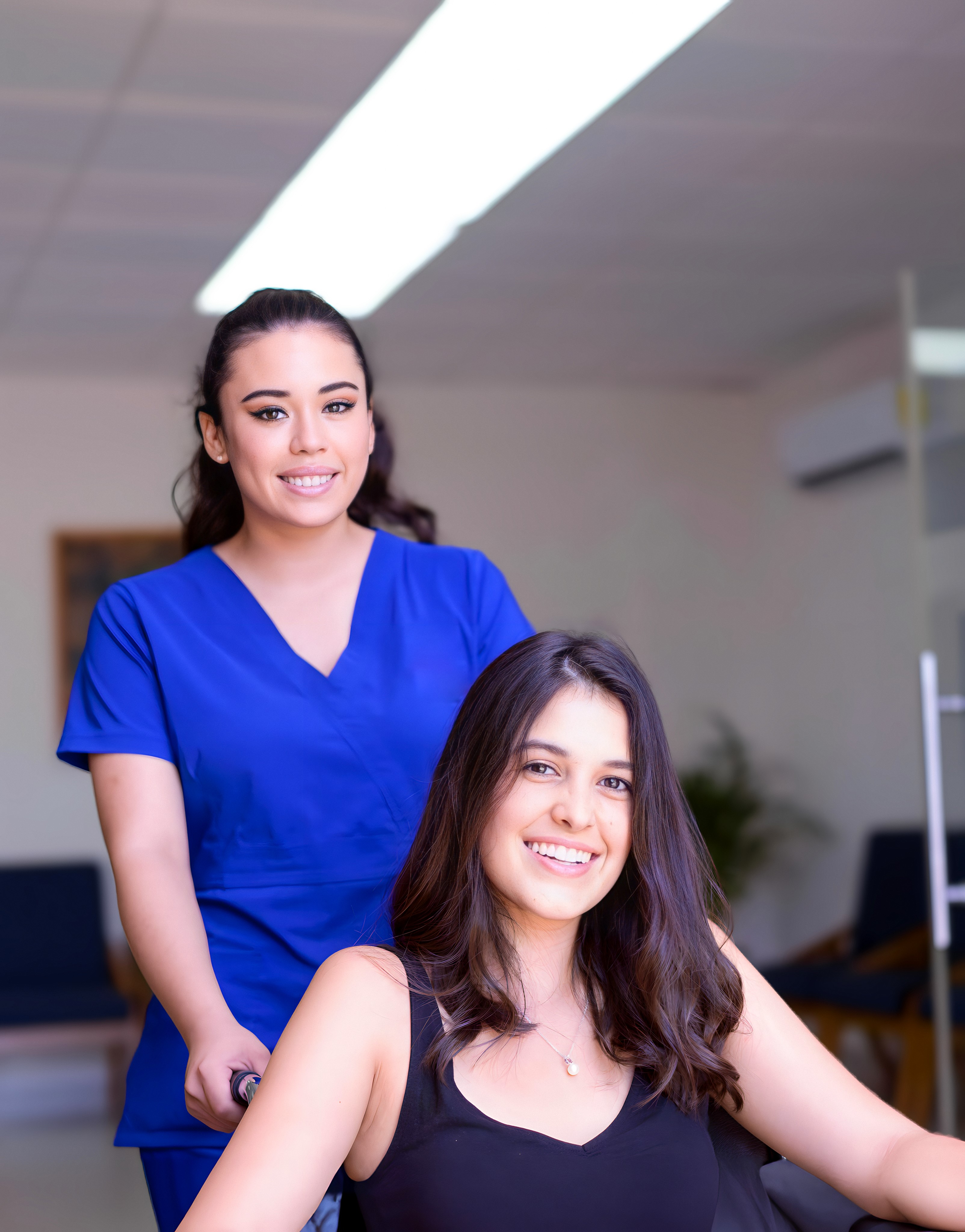 Evercare team members smiling together